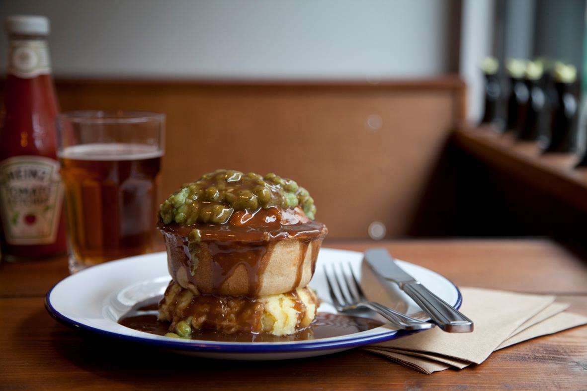 Only a fiver from 3 to 5pm from British Pie Week!