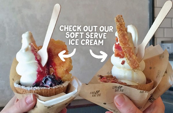 check out our soft serve ice cream